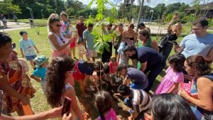 Leia mais sobre o artigo Parque Mangal das Garças promove oficina de produção de carimbos com materiais naturais